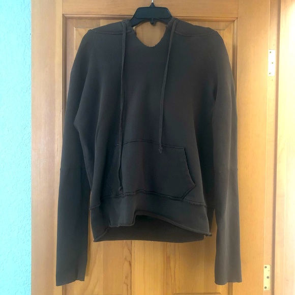 Nili Lotan Tops - Nili Lotan Janie Hoodie Mocha Medium